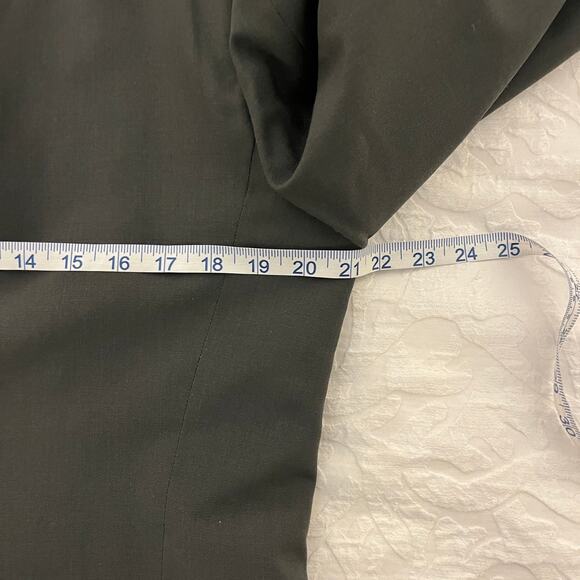 US Army 60 70s Class A Service Coat SETAF Italy Patch Vintage Military Jacket 40 - Picture 13 of 15